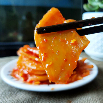 东北特产辣萝卜花咸菜下饭小菜袋装萝卜咸菜酸甜萝卜铁石风味小吃