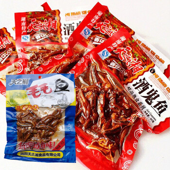 hywlkj天之湘小鱼干小鱼仔香辣网红零食湖南特产休闲美食品酒鬼鱼仔