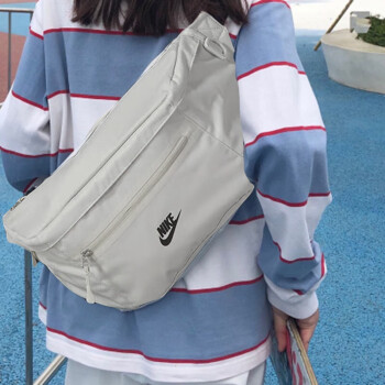 耐克（NIKE）腰包2023冬季新款收纳拉链口袋时尚个性简约胸包DN2556 DN2556-072 MISC
