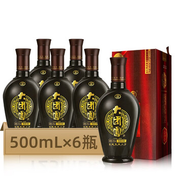 劲牌 毛铺酒 大团圆系列 42度 500ml*6瓶 整箱装