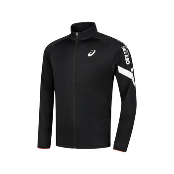 亚瑟士asics新款夏季防晒运动夹克外套男子吸湿快干运动夹克黑色xs