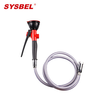 西斯贝尔/SYSBEL WG7011R 单喷头手持式洗眼器安装在实验室台面上使用 红色 1台 企业定 手持单喷头红色