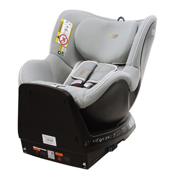 宝得适britax新品britax宝得适安全座椅isize双面骑士plus04岁360旋转