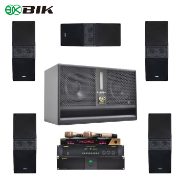 BIK日本BIK影院KTV影K5.1声道环绕立体声音响套装BJ-S358plus BJ-S358plus主箱影K套装
