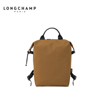 珑骧(longchamp)lepliageenergy系列男女包大号环保双肩背包 烟草啡色