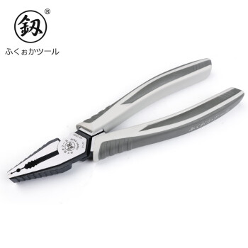 釰福冈工具精密便携省力钢丝钳多功能电工老虎钳工业级手钳子7寸