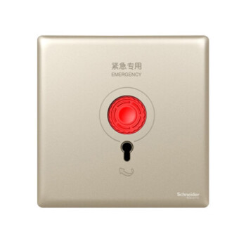 施耐德电气珍铂系列晨曦金报警开关NP131KPB_WG_C1