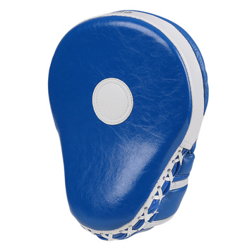 九日山 弧形手靶 泰式散打手靶成人搏击散打拳靶泰拳训练 超纤蓝白