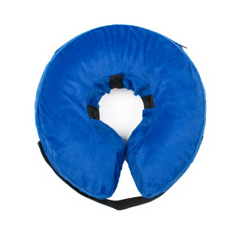 宠物充气脖圈头套狗狗护颈圈狗狗防抓防添美容柔布套宠物充气脖圈