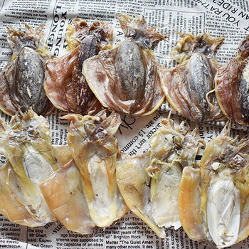 食怀新晒北海墨鱼干250-500g大目鱼干默鱼干货海鲜乌贼墨鱼仔煲汤 小