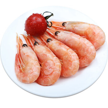 桃西村北极虾北极甜虾刺身即食冰虾大虾冻虾海鲜水产5斤北极虾礼盒装