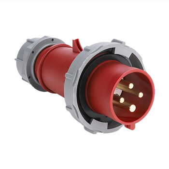 16a/32a四孔船用岸电航空插座ip67 4孔16a活动插座(mn1422)