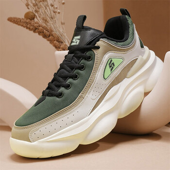 ukbs官方361老爹鞋男跑步运动休闲直播春季高品质厚底增高时尚熊官网