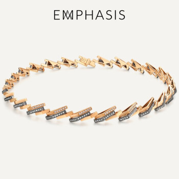 EMPHASIS艾斐诗「冠」系列18K金排镶钻石项链93948N预订
