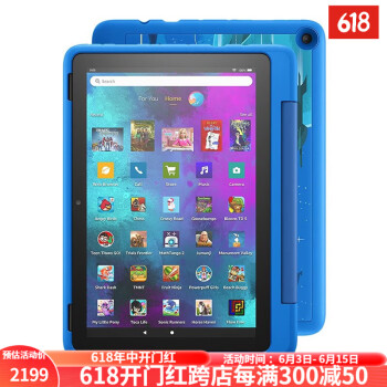 AMAZON ѷ Fire HD 10 Kids Proͯƽ10.1Ӣ ҳ Ļ޹ ͼɫ