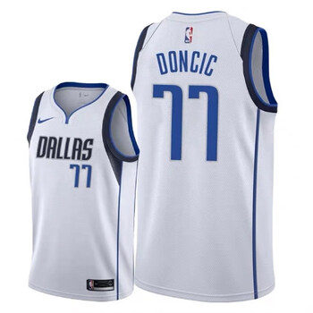 欧陆梵nba独行侠小牛队东契奇球衣77号诺维斯基篮球服城市版球东契奇