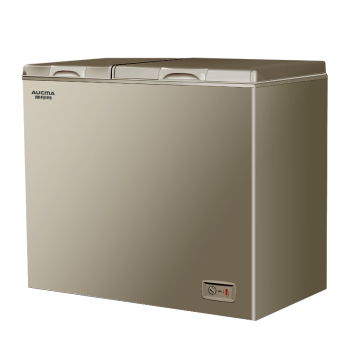 澳柯玛(aucma)200升家用商用大容量冰柜 双温双箱冷柜