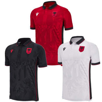 乾灿阿尔巴尼亚球衣2024主客场冷门足球服6号吉姆西蒂阿斯拉尼二客