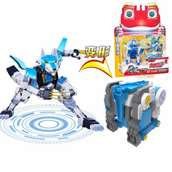 快乐酷宝3玩具1变形2机器人赤焰蛙宝青冥狼王小宝蛙王ar卡派 青冥狼王