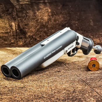 双管小短喷抛壳散弹喷子来福手炮霰弹s686软弹枪成人男孩模型玩具枪童