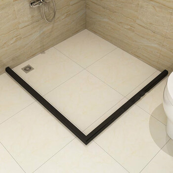 浴室地面挡水槽 隔水条淋浴间地面洗手间防水隔断阻水条卫生间挡水