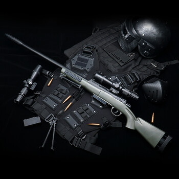 m24儿童玩具枪手动拉栓可发射98k水弹枪吃鸡仿真步抢模型 拉栓m24