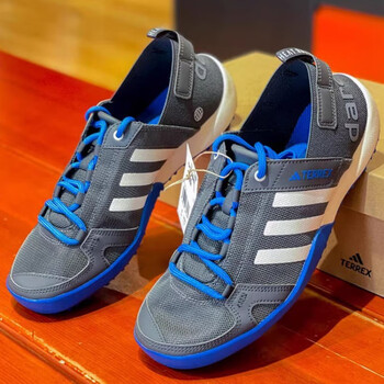 阿迪达斯adidas男子户外溯溪鞋透气速干镂空跑步鞋涉水鞋q21031hp863