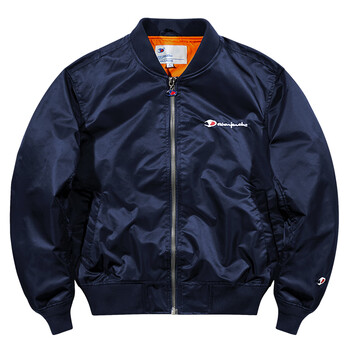 冠军(champion)官网旗舰店官棒球服男潮牌外套2021秋冬季飞行员夹克羽