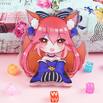 fate周边动漫挂件 fgo亚克力钥匙扣阿拉提玉藻前玛修信长呆毛 玉藻前