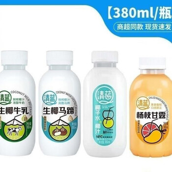 食品饮料>饮料冲调>植物乳品/饮品>植物蛋白饮料>清蓝>清蓝生椰牛乳鲜