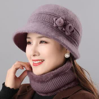 韵薇缇 帽子女冬季新款秋冬百搭2022网红冬季冬天保暖冷帽妈妈中老年