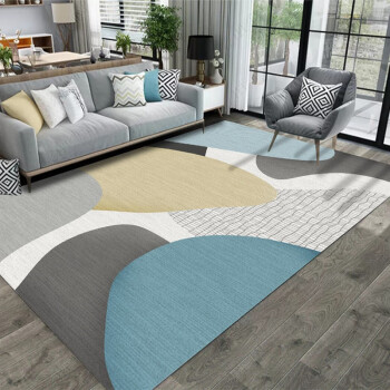 VIERUODIS沙发边地毯客厅地毯免洗茶几家用现代简约北欧风轻奢耐脏卧室满铺 轻奢风-01 120x160厘米