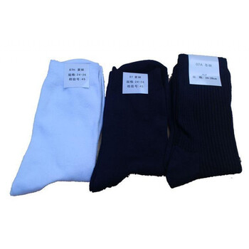 配发07式军袜夏袜全棉夏部队男神棉袜袜子冬军迷 07夏袜(藏蓝)10双 24