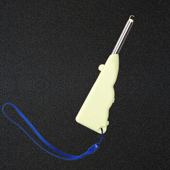 新款全自动不锈钢红虫上饵器钓鱼具活饵夹子捆绑器多功能红虫枪