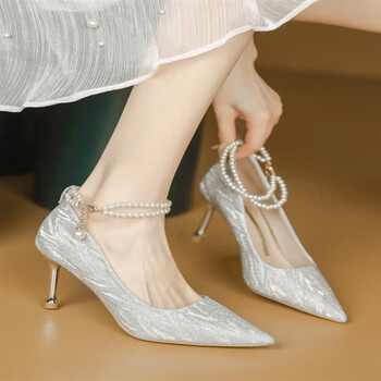 ck女鞋 ck银色8厘米 ck34【图片 价格 品牌 报价】-京东