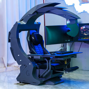 ingrem 英格瑞玛g1电竞座舱一体式人体工电脑桌椅电竞仓太空坐舱游戏