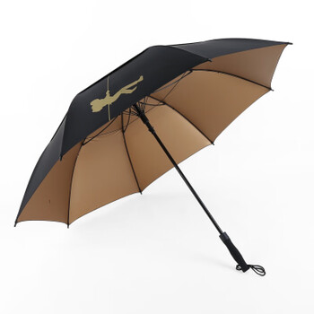 511雨伞八骨军工用伞超大防风暴雨遮阳两用二三人自动黑色长柄伞 直杆