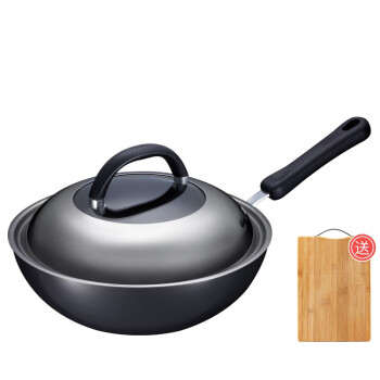 
                                        爱仕达（ASD）炒锅不粘锅30cm炒菜锅具电磁炉燃气灶通用厨具NE8330P                