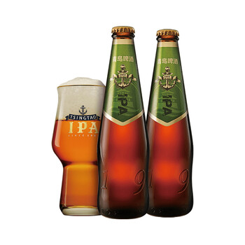 青岛啤酒 14度ipa印度淡色艾尔精酿啤酒330ml*12瓶