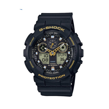 欧ga-100gbx运动防水男士手表g-shock ga-100gbx-1a9pr【图片 价格