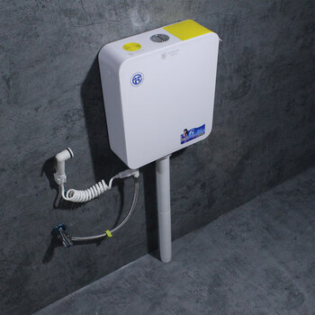 浴室水箱卫生间冲水箱厕所冲水箱蹲厕家用节能水箱蹲坑蹲便器水箱 单