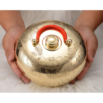 汤婆子纯铜加厚注水热水袋暖脚暖手壶暖手宝布套复古烫婆子烫捂子