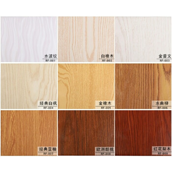 板吊顶大长城195背景墙护墙板装饰板pvc墙裙材料绿可木 12mm包覆颜色