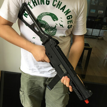 京东精选 ump45壳子下供水弹枪电动水蛋抢吃鸡弹夹玩具 ump45壳子(无