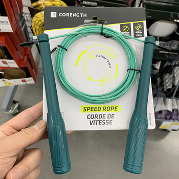迪卡侬(decathlon)速度跳绳绳运动成人男女儿童学生竞速健身运动燃脂