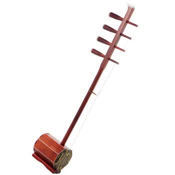 新牌红花梨木低音大四胡蒙古族说唱书乐器成人演奏四弦琴伴独奏品质