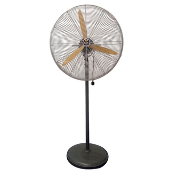 祥阳电风扇凯能fs机械版落地扇 商务扇大风力工业扇牛角摇头商用金属