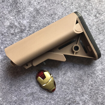 锦明8代9代尼龙后托后托改装配件乐辉hk416ctrmod红点海军 尼龙海军