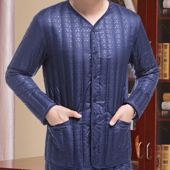 【冬尚新 京选好货】保暖内衣男羽绒保暖内衣男冬季中年男士内穿羽绒