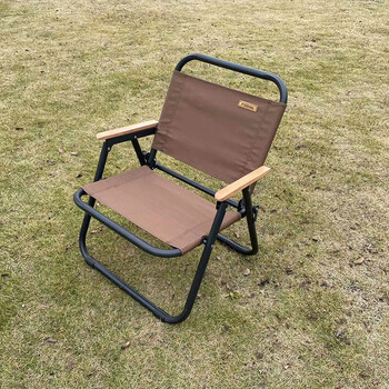 freehike户外铝合金折叠椅克米特椅露营椅户外椅子折叠便携沙滩椅黑管